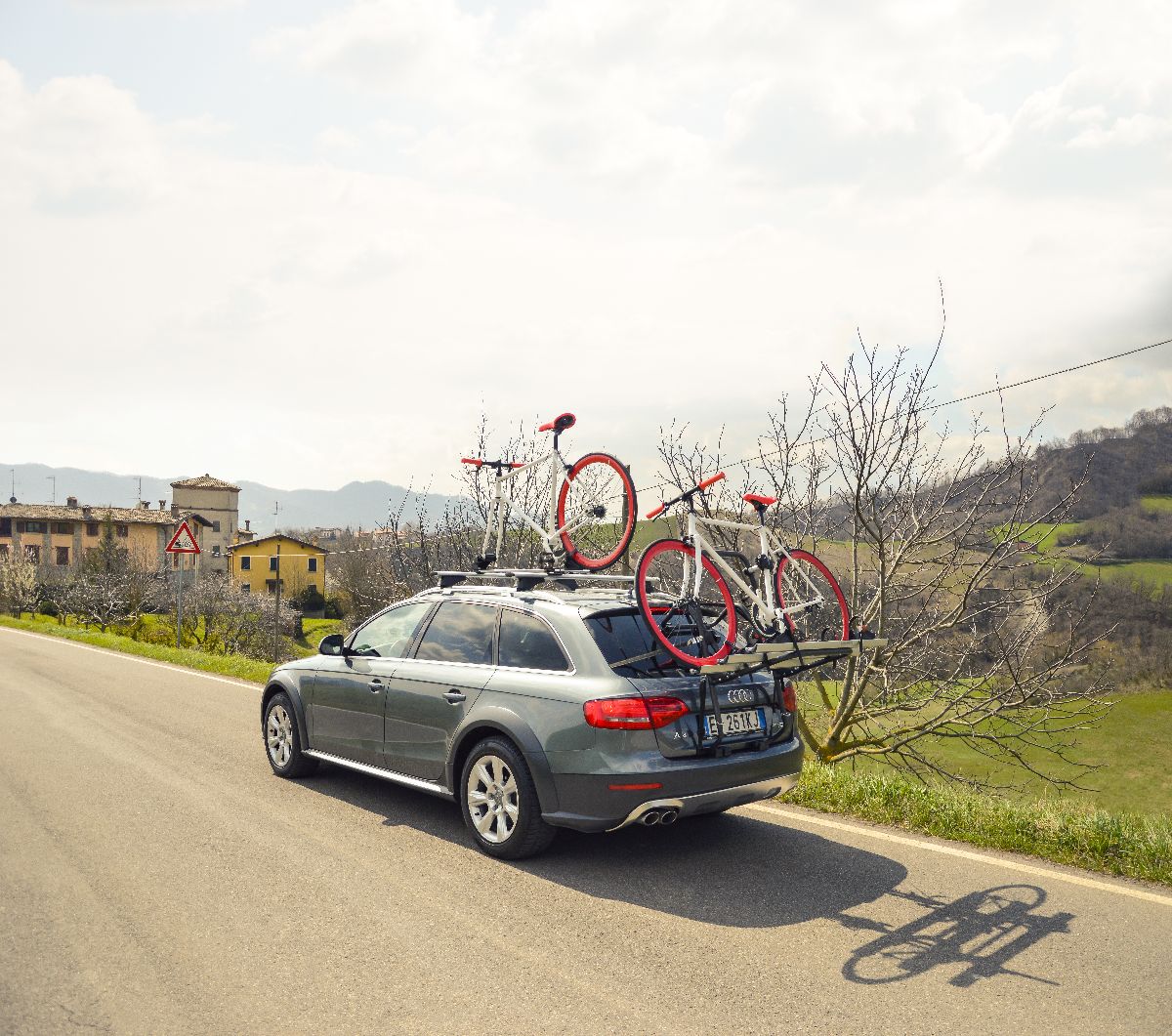 Heck-Fahrradtrger Stand up 2 fr bis zu 2 Fahrrder