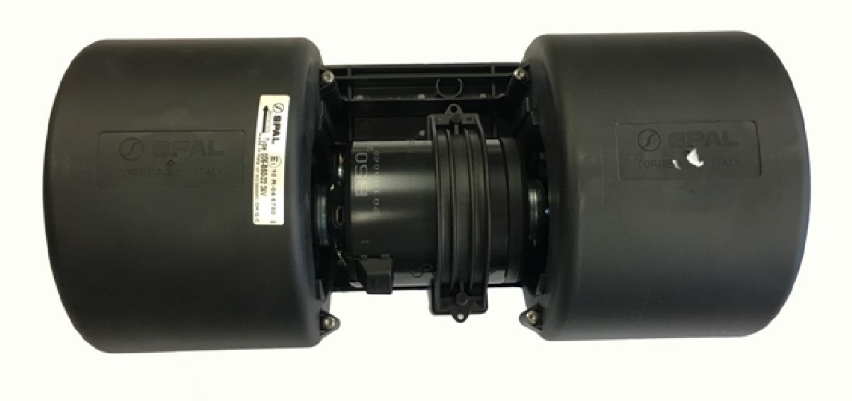 Doppelradialgebl&auml;se 24V  1-Stu