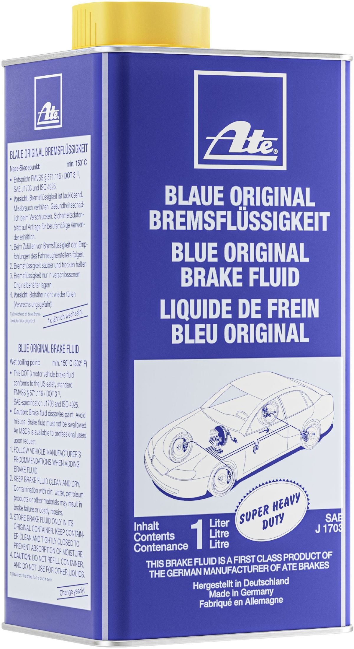 Bremsflüssigkeit DOT3 (blau)