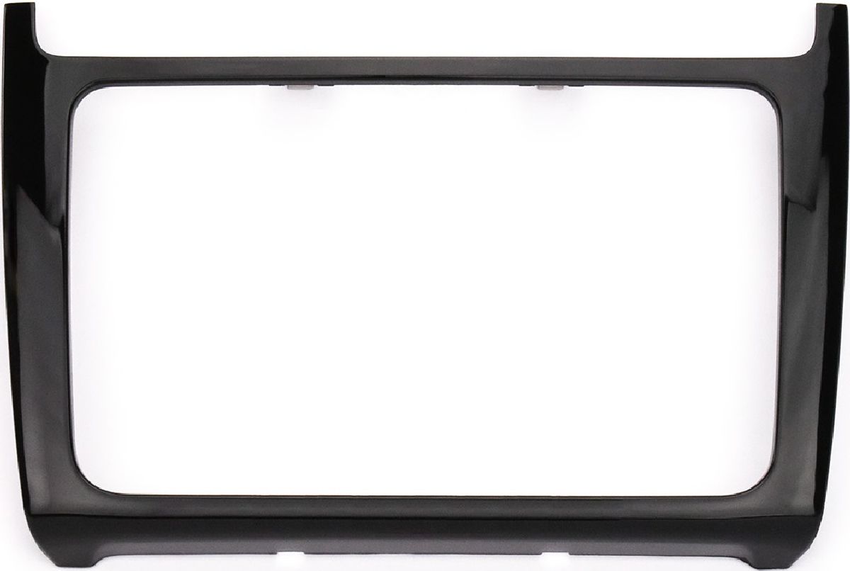 Radioblende schwarz glänzend