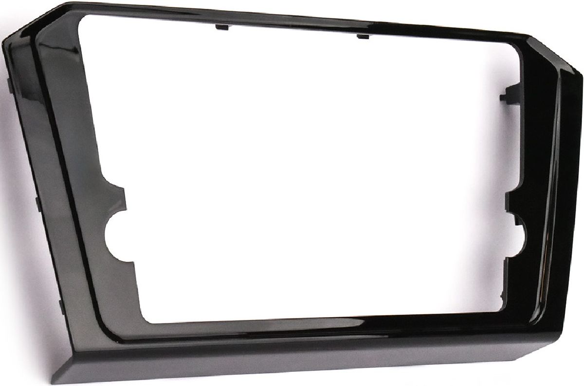 Radioblende schwarz glnzend VW