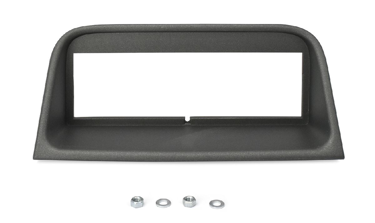 Radioblende schwarz