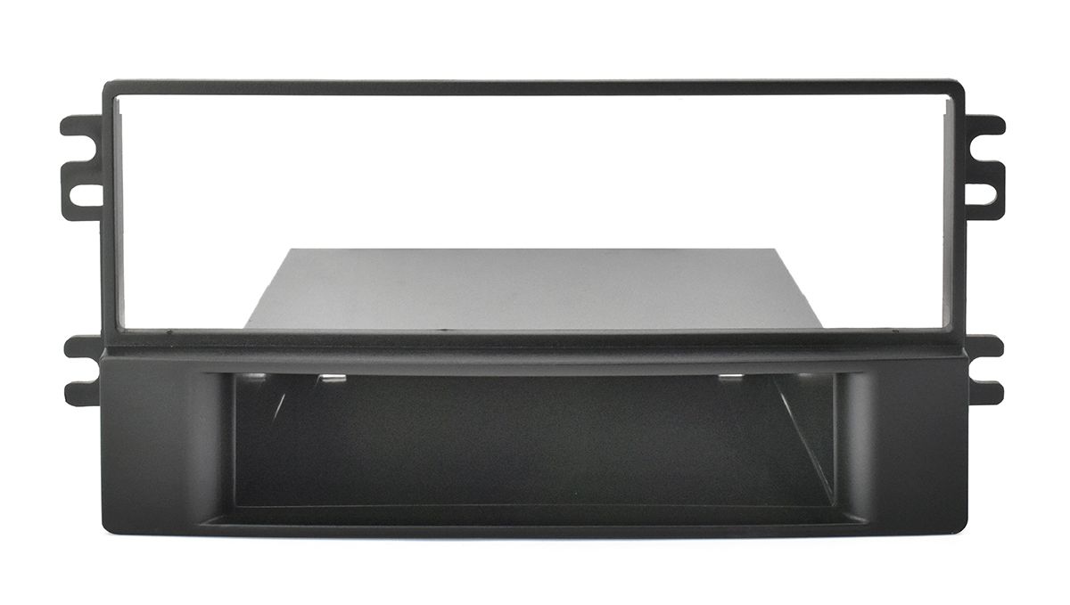 Radioblende schwarz