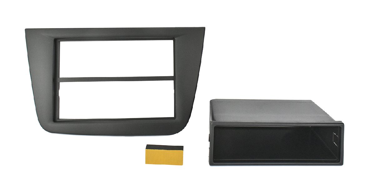 Cadre radio noir Seat