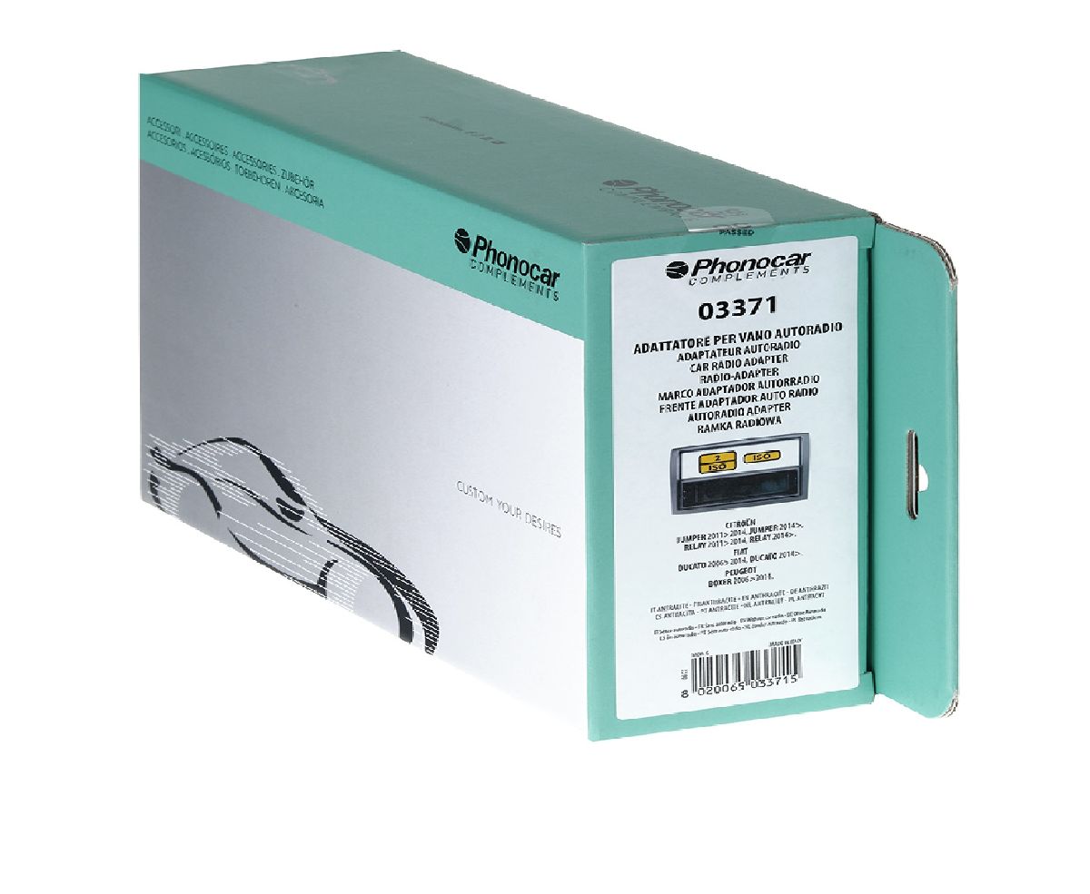 Radioblende anthrazit Citroén/ Fiat/ Peugeot