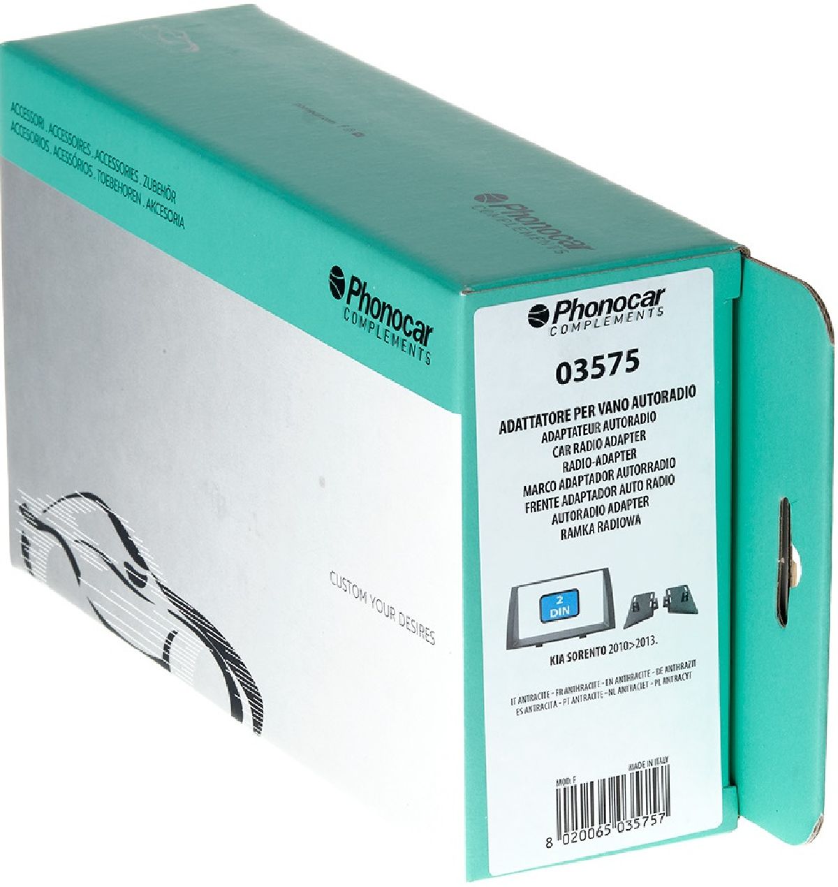 Kit Radioblende anthrazit Kia