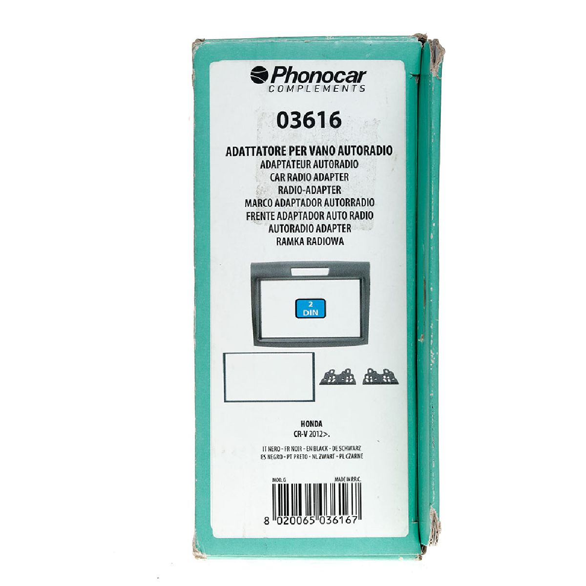 Kit Radioblende schwarz Honda