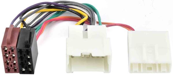Montagesatz Stromversorgung+Lautsprecher ISO Stecker