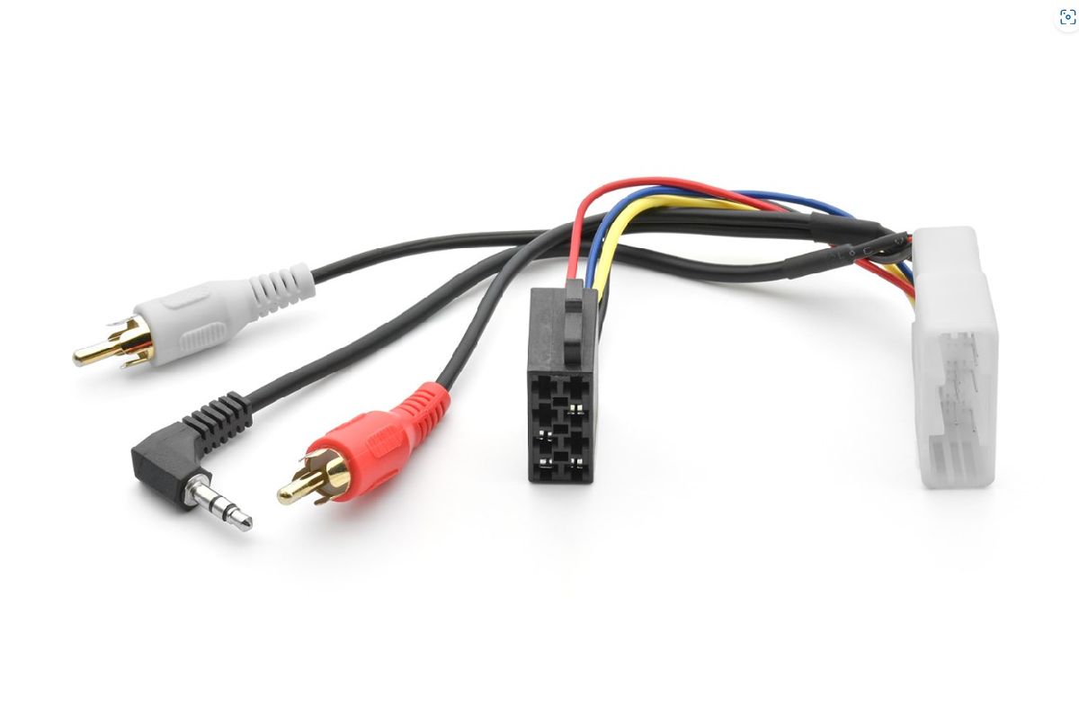 Montagesatz Stromversorgung+Lautsprecher ISO Stecker