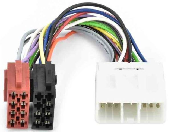 Montagesatz Stromversorgung+Lautsprecher ISO Stecker