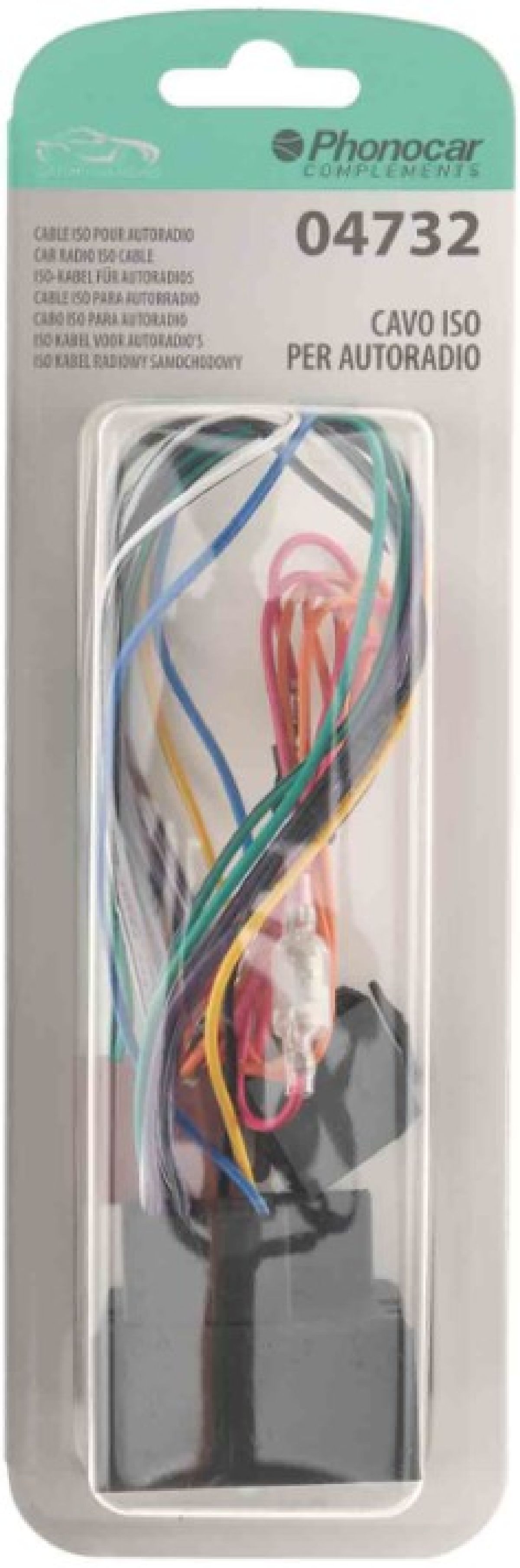 Montagesatz Stromversorgung+Lautsprecher ISO Stecker