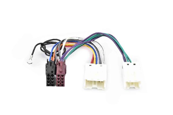 Kit de montage alimentation+haut parleur connecteur ISO