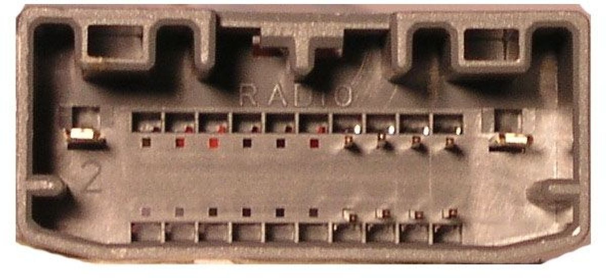 Montagesatz Stromversorgung+Lautsprecher ISO Stecker