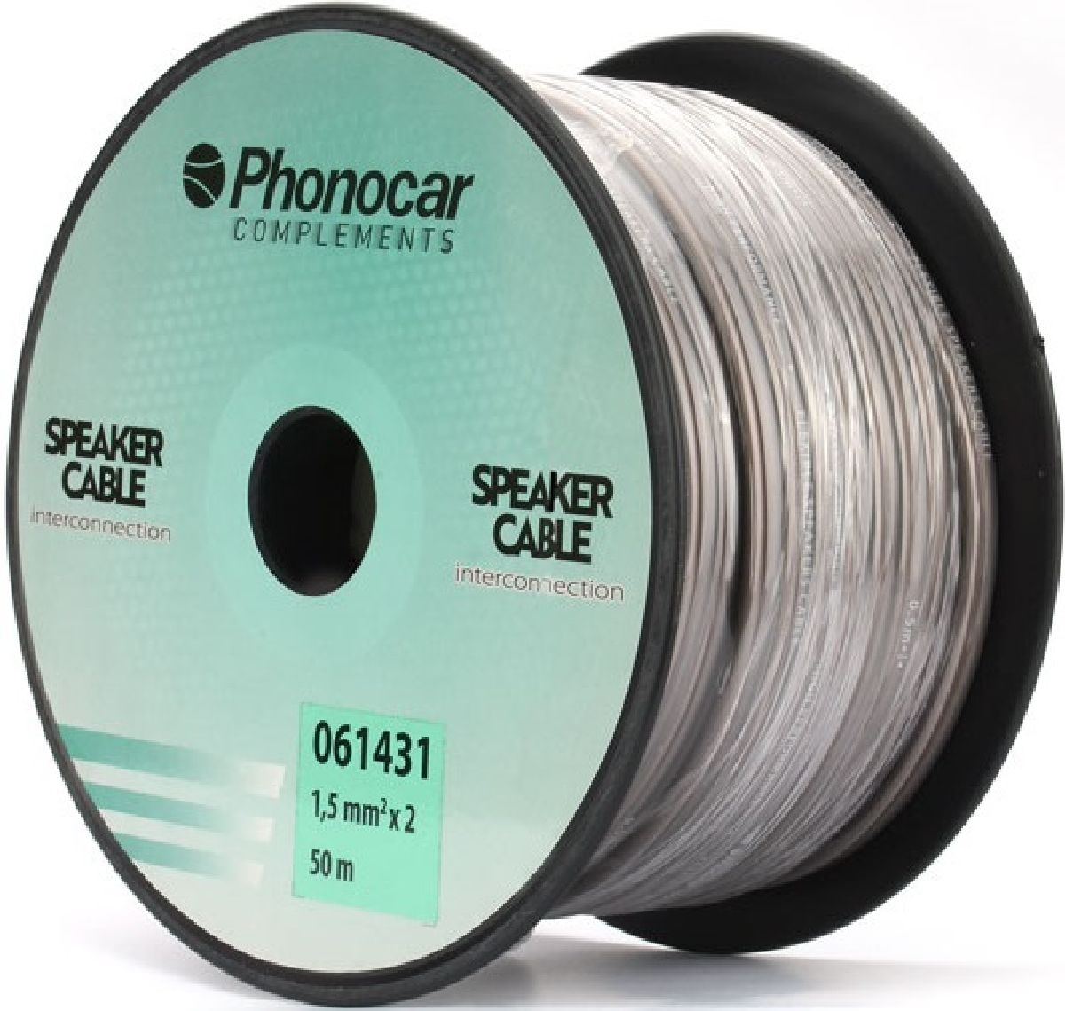 Lautsprecherkabel 2 x 1.5 mm2 grau