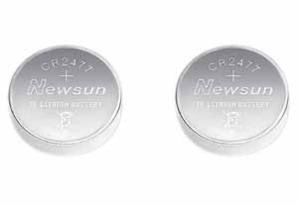 STOP&GO Lithium-Knopfzelle CR2477 / Duoblister