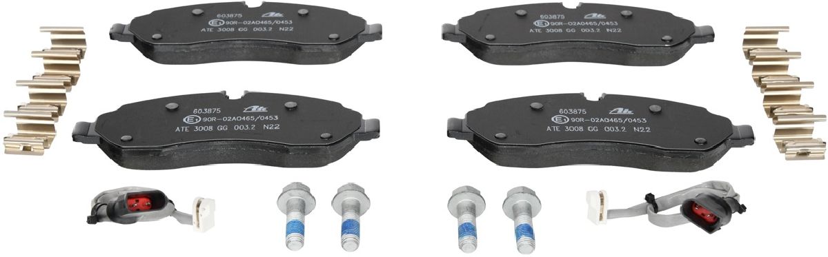 Bremsbelagsatz, Scheibenbremse