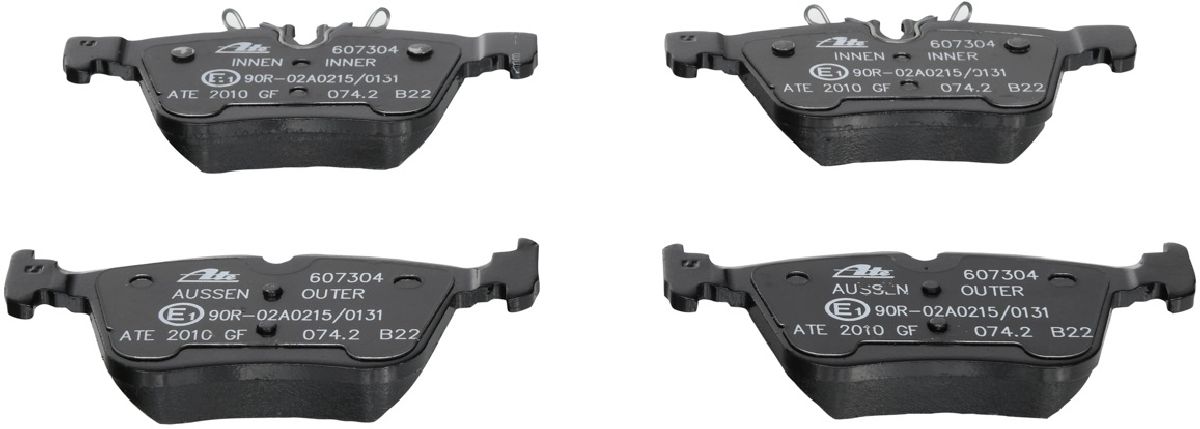 Bremsbelagsatz, Scheibenbremse