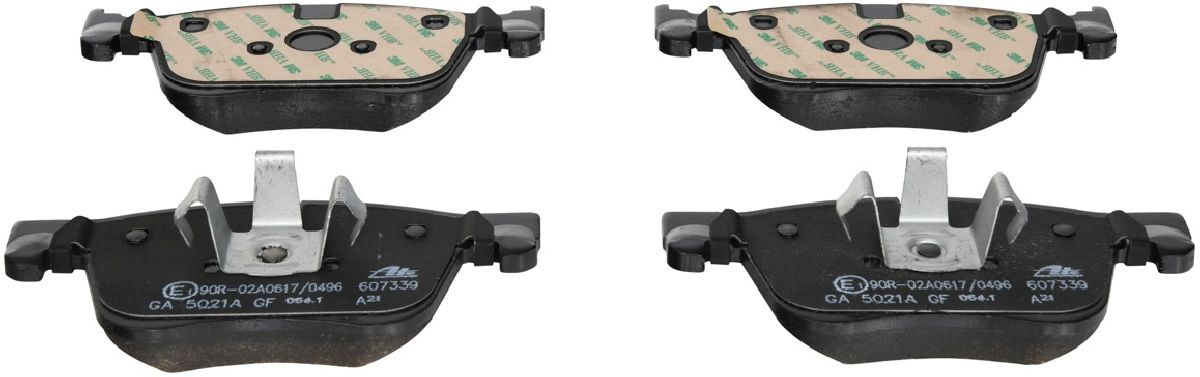 Bremsbelagsatz, Scheibenbremse