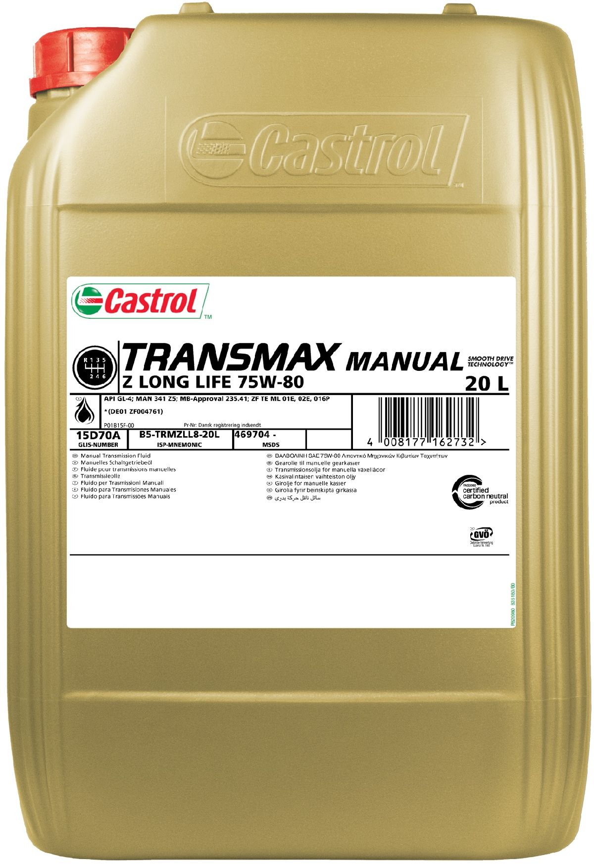 Transmax Manual Z LL 75W-80