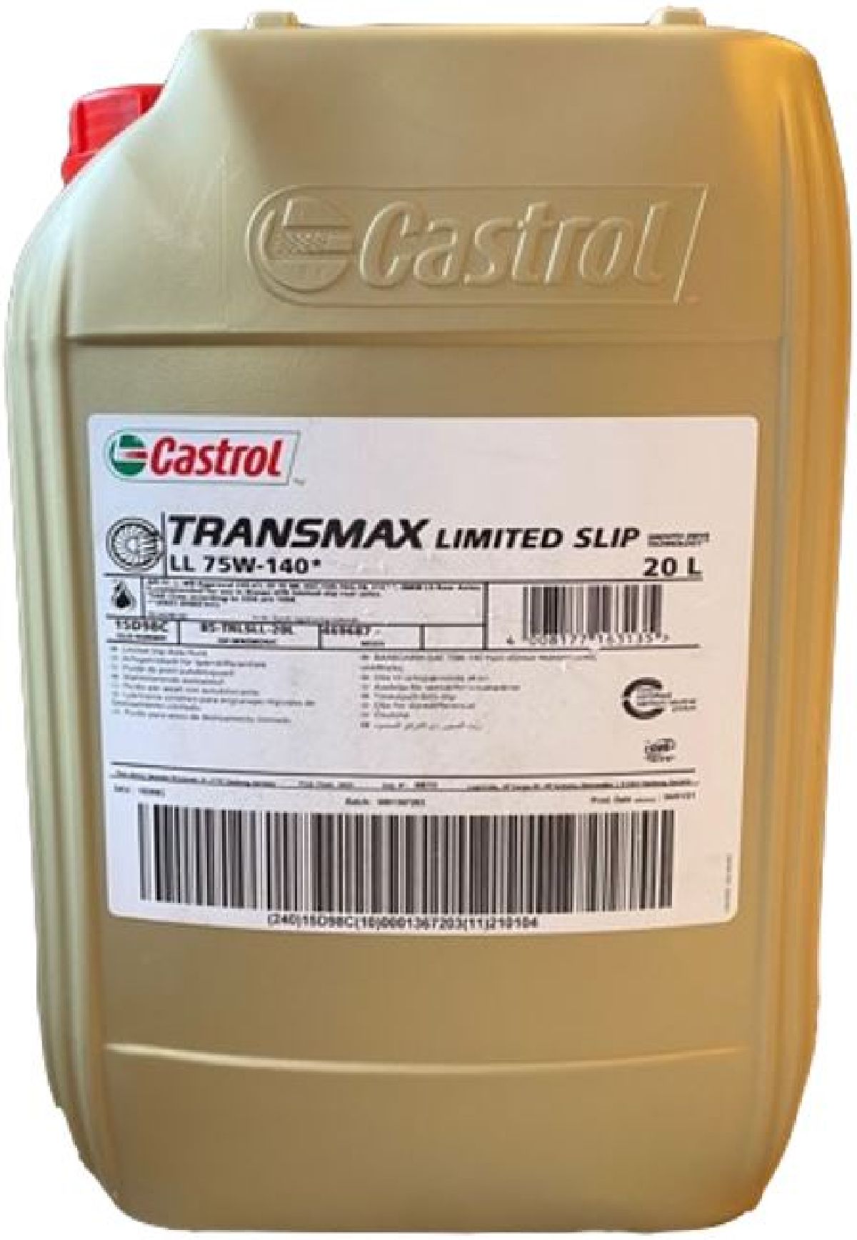 Transmax Limited Slip LL 75W-140