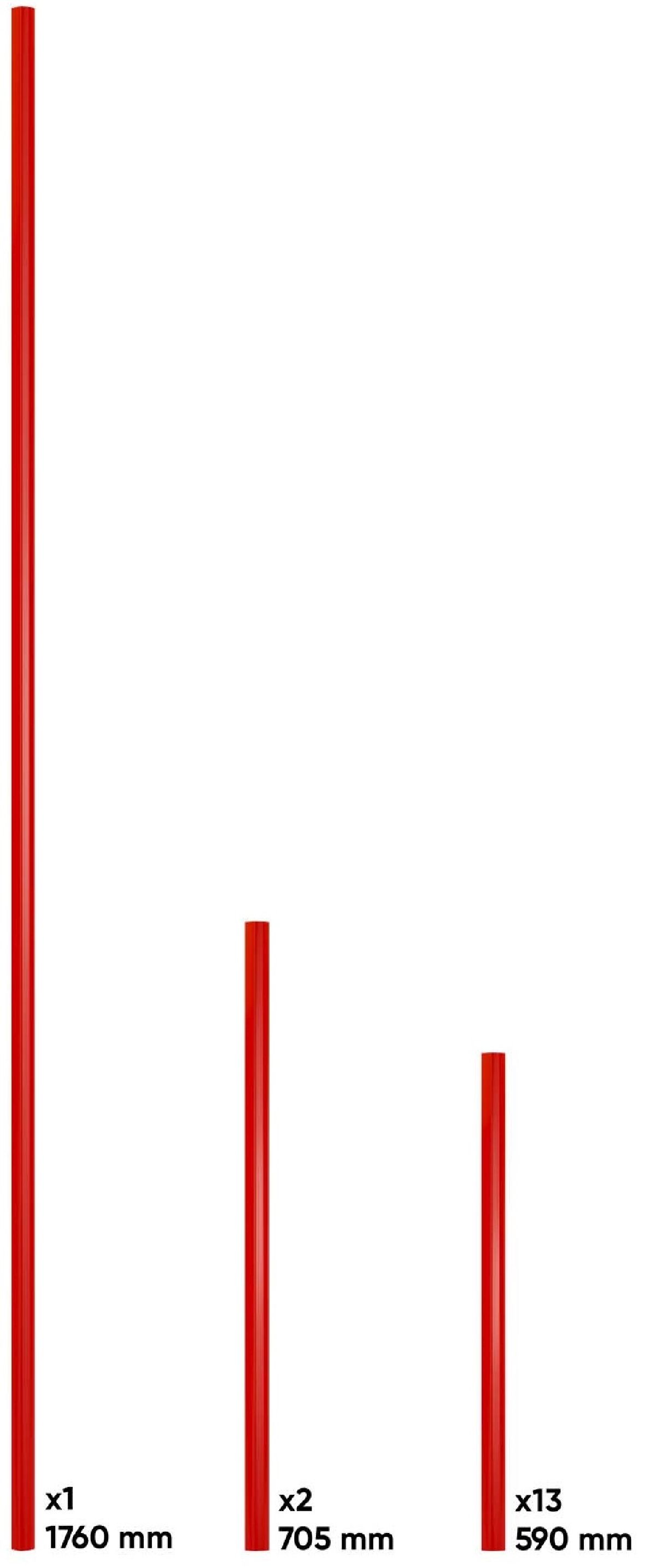 Set Griffe fr Serie 446 rot