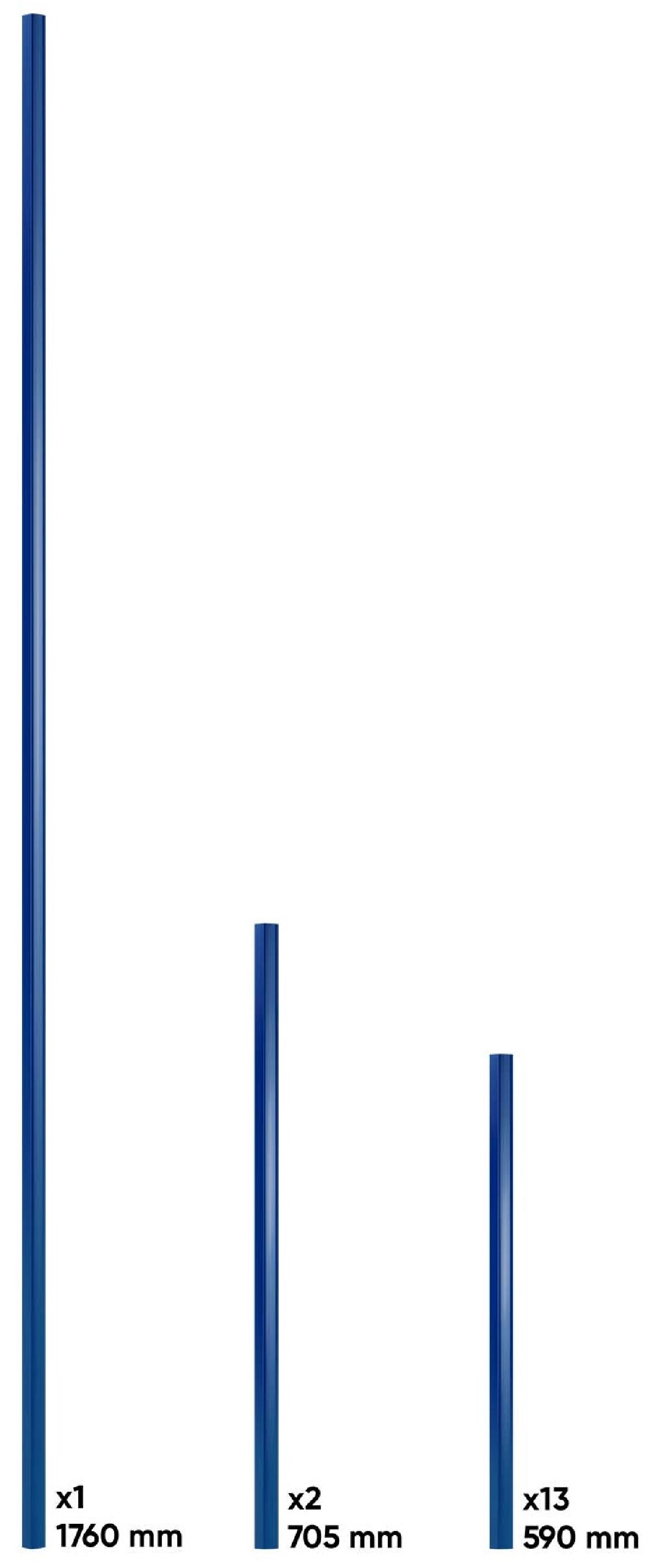 Jeu de poignes pour srie 446 Bleu