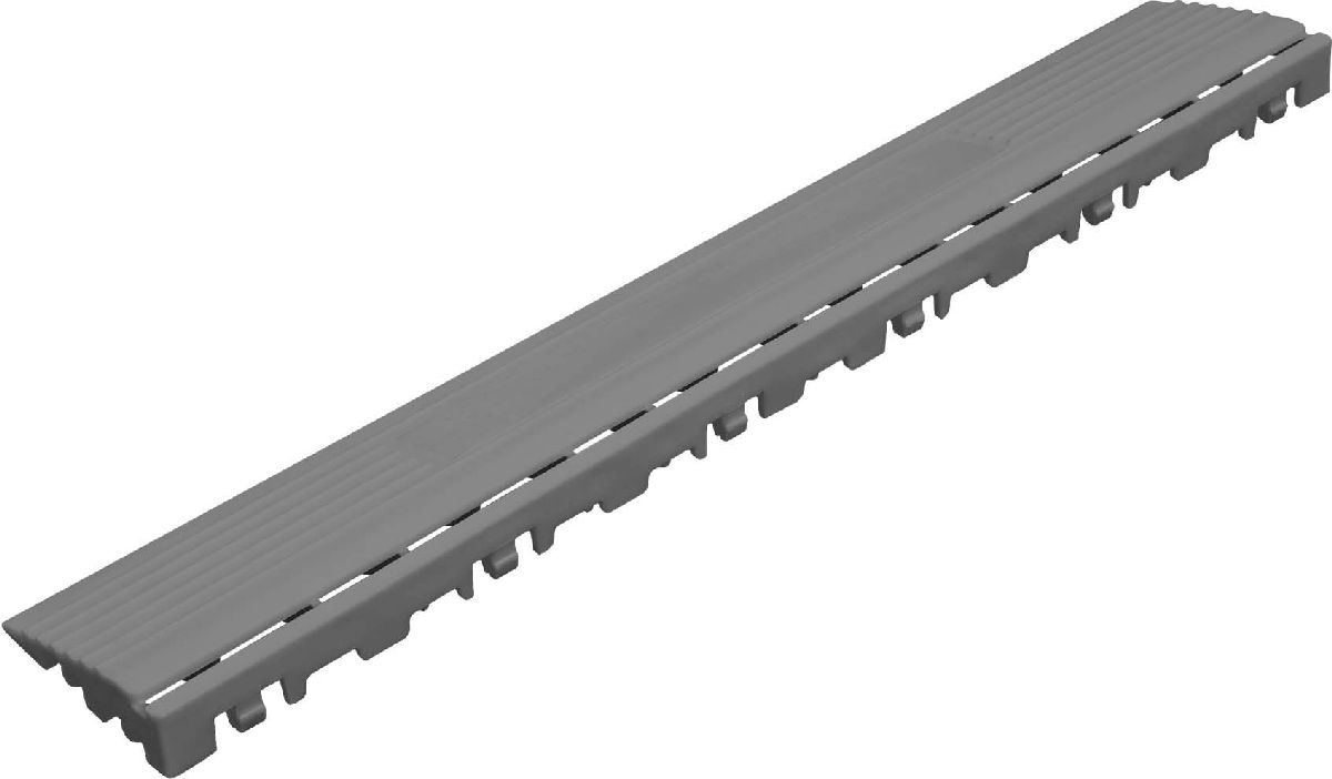 Profil� pour carrelage 40x7x1.8cm (m�le) gris