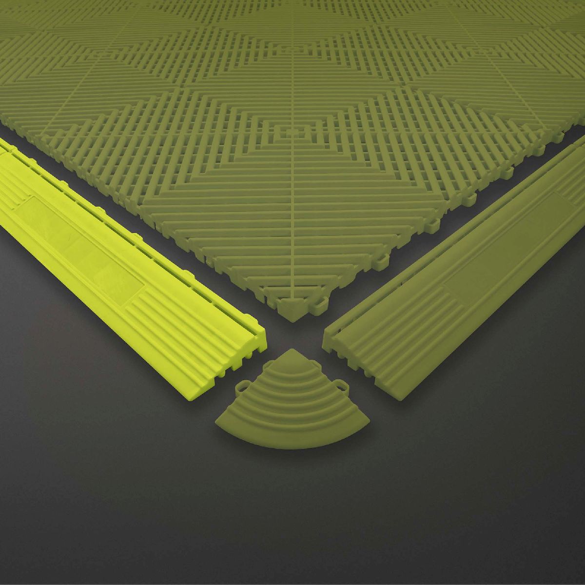 Profil� pour carreaux (femelle) jaune