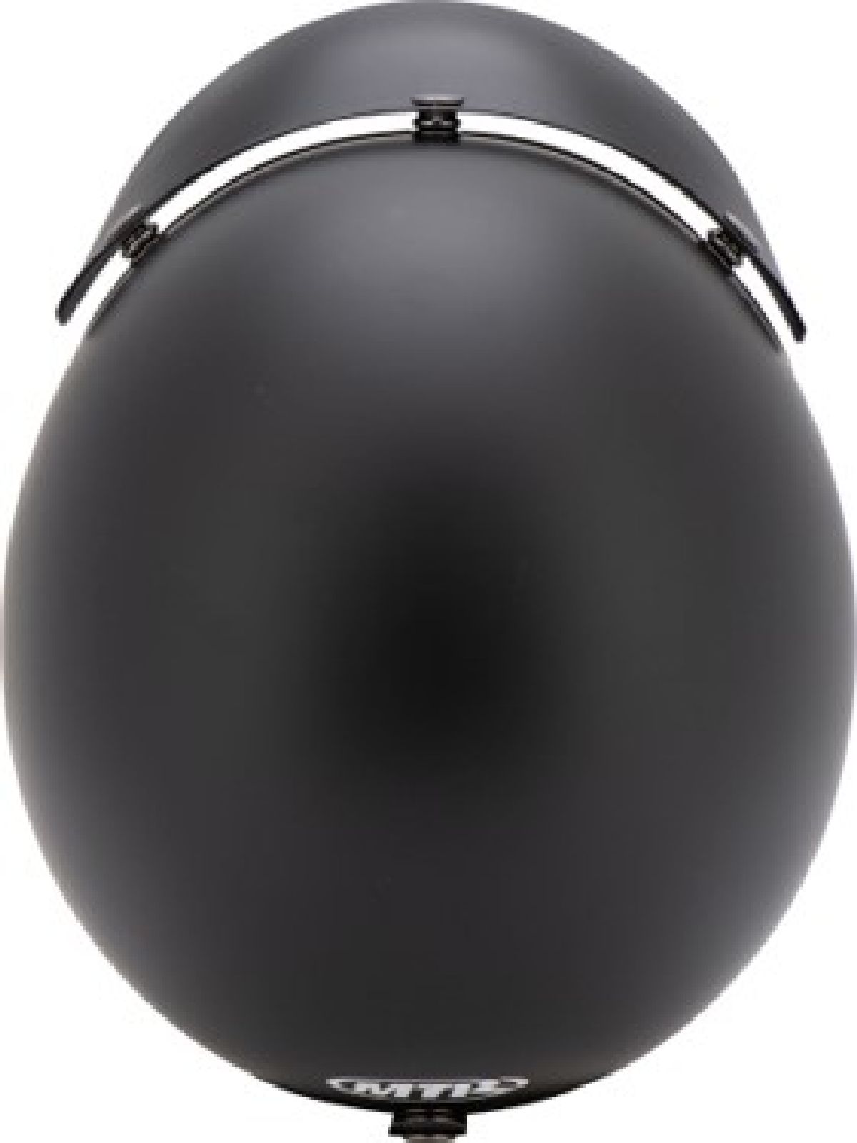 Fiber casque jet Mat/Noir