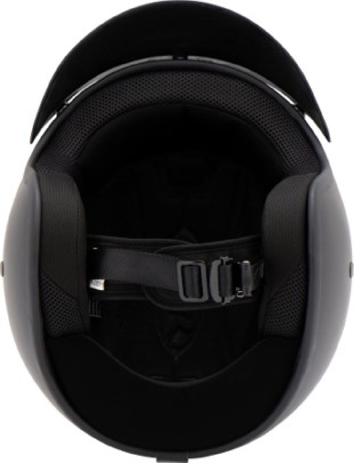 Fiber casque jet Mat/Noir