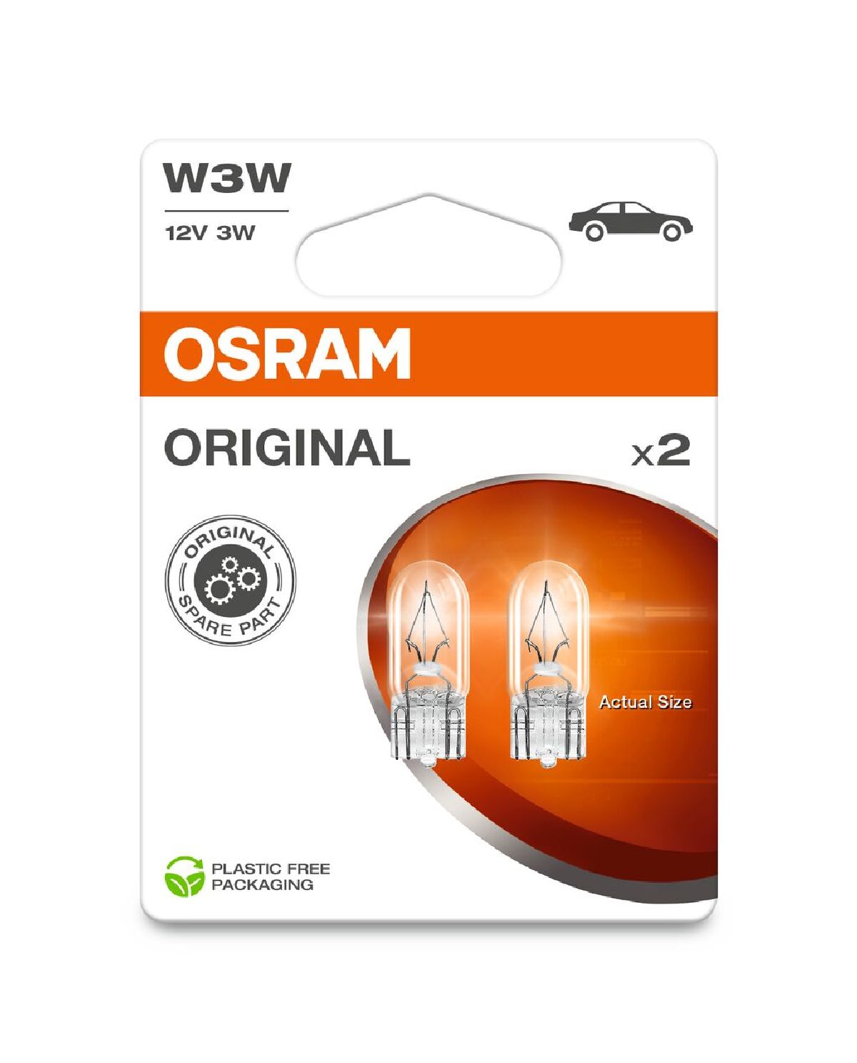 OSRAM Glassockellampe Doppelblister