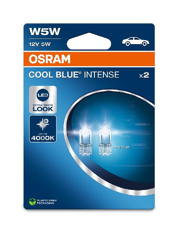 Cool blue intense (Next Gen.) 12V 5W W2,1x9,5d double blister