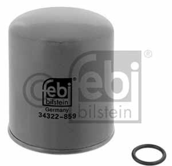 Trocknerpatrone silber  Febi m. O-Ring u. �labscheider