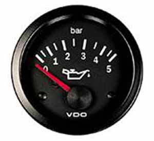 VDO Manometer 52mm5B12V Vision