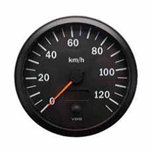 VDO E-Tacho 24V/140mm/125