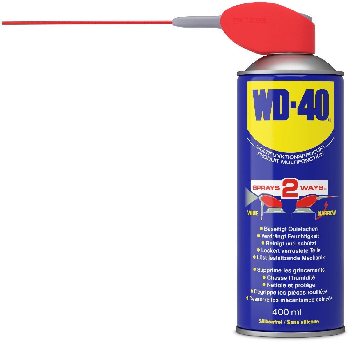 WD40 Multifunktionsl (VPE24) 400ml mit Smart Straw Ripperkarton