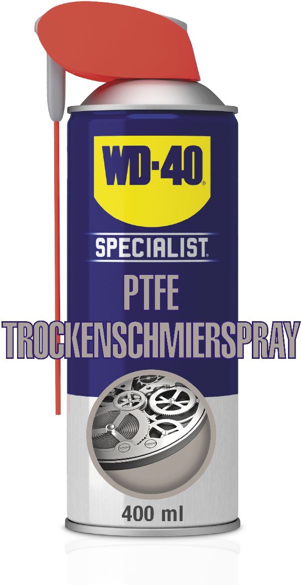 WD-40 Spec. PTFE Trockenschmierspray 400ml mit Smart Straw