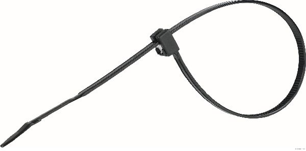 Attaches c�bles VPE 100 noir 4,8 x 280 mm