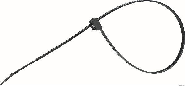 Attaches c�bles VPE 100 noir 4,8 x 370 mm