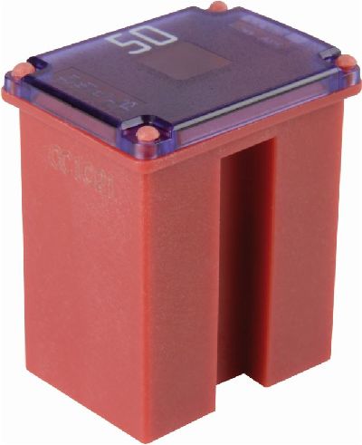 Fusible de bloc PAL-ET EMB 1 rouge / 50 Amp. / 58V