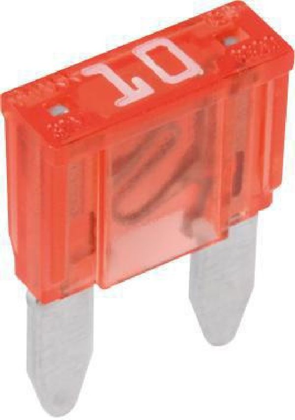 Fusibles MINI EMB 50 rouge / 10 Amp.
