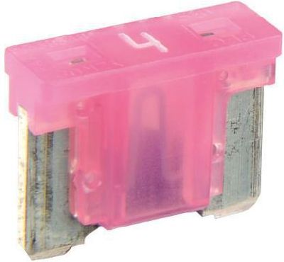 Fusibles-Low Profile VPE 25 rosa / 4 Amp.