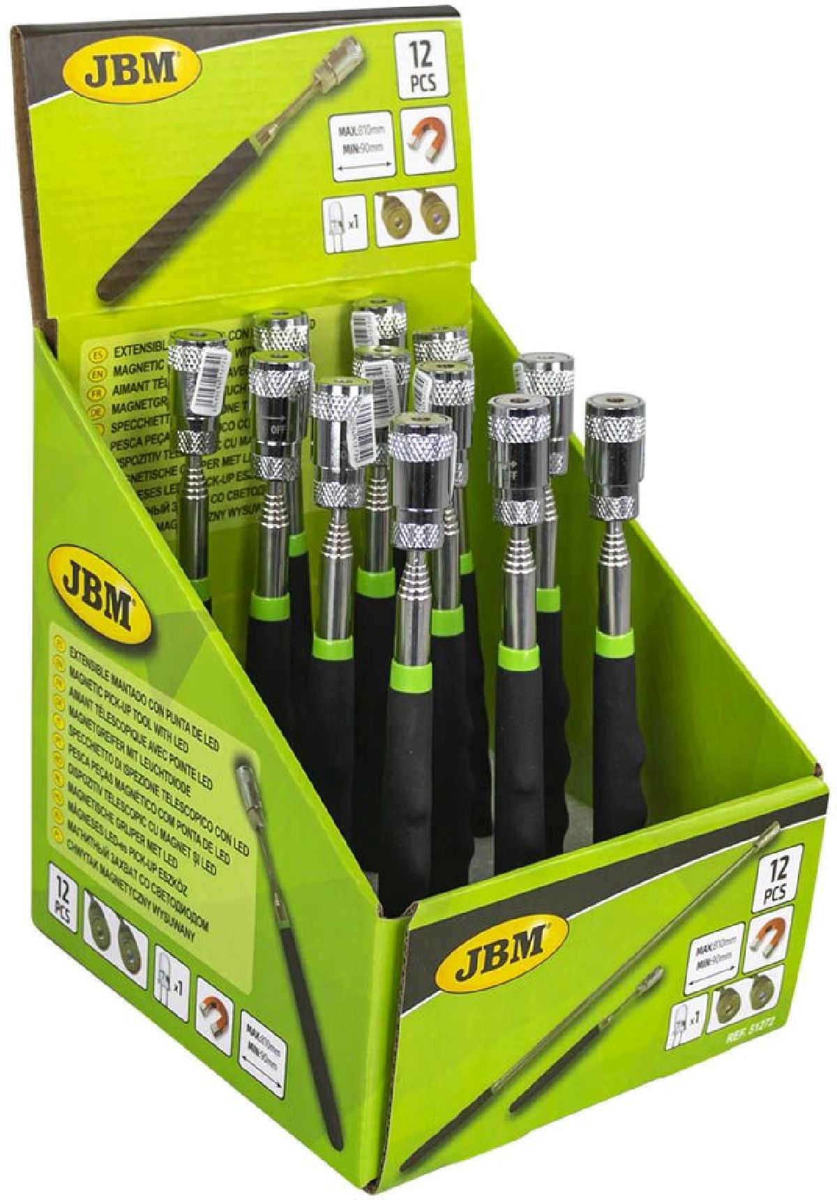 Pince magn�tique avec LED 90-810mm
