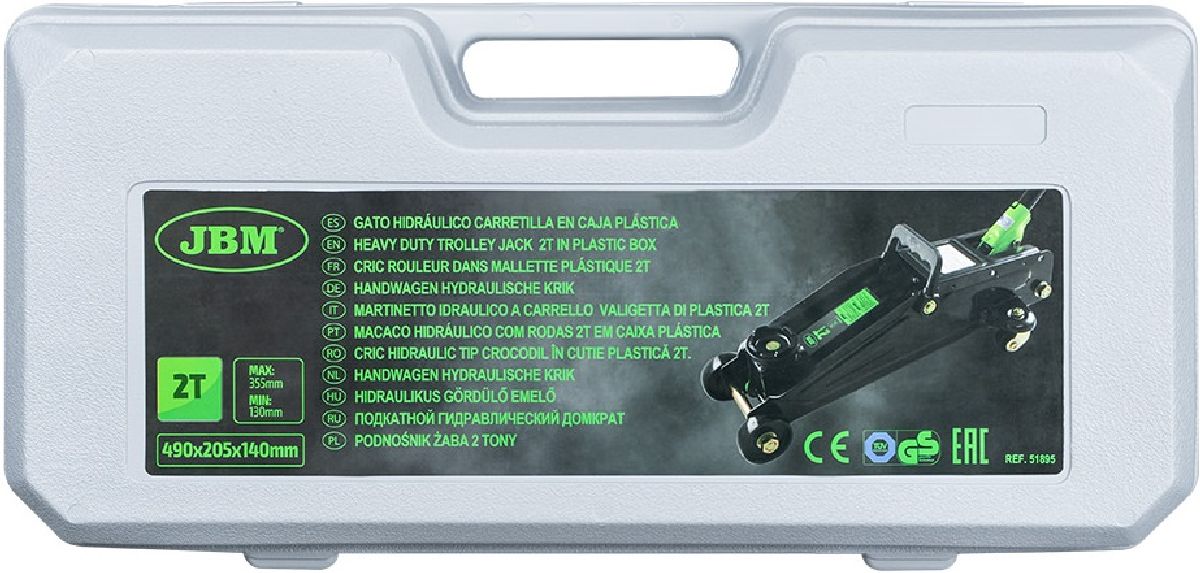 Cric avec coffret 2t