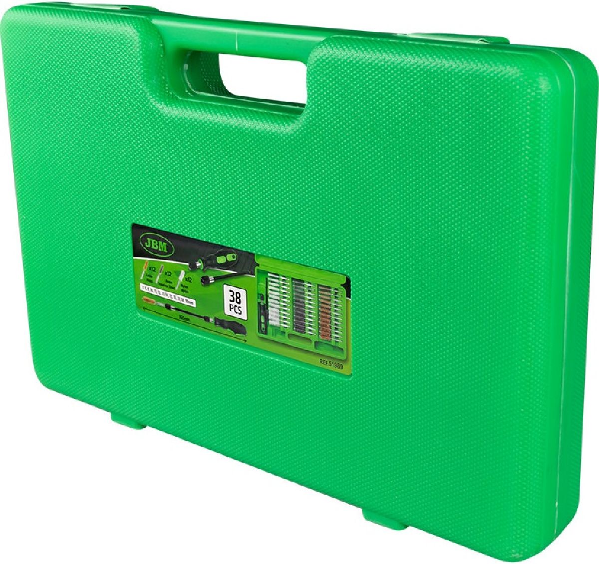 Brstenset  8-19 mm 38-teilig