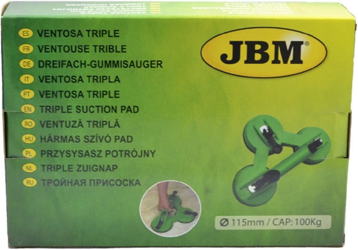 Triple ventouse 115mm