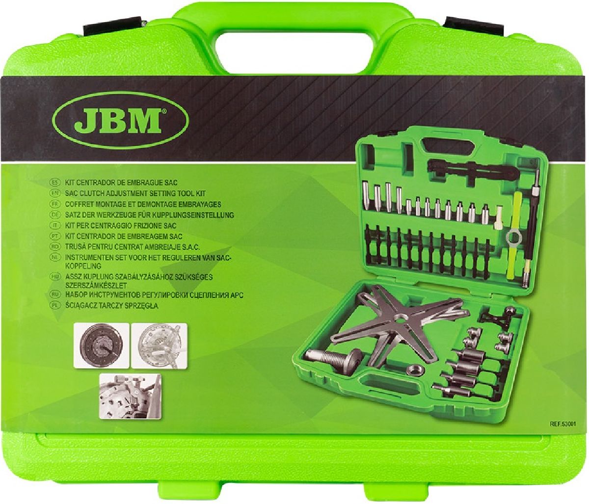 Kit de centrage d'embrayage sac 