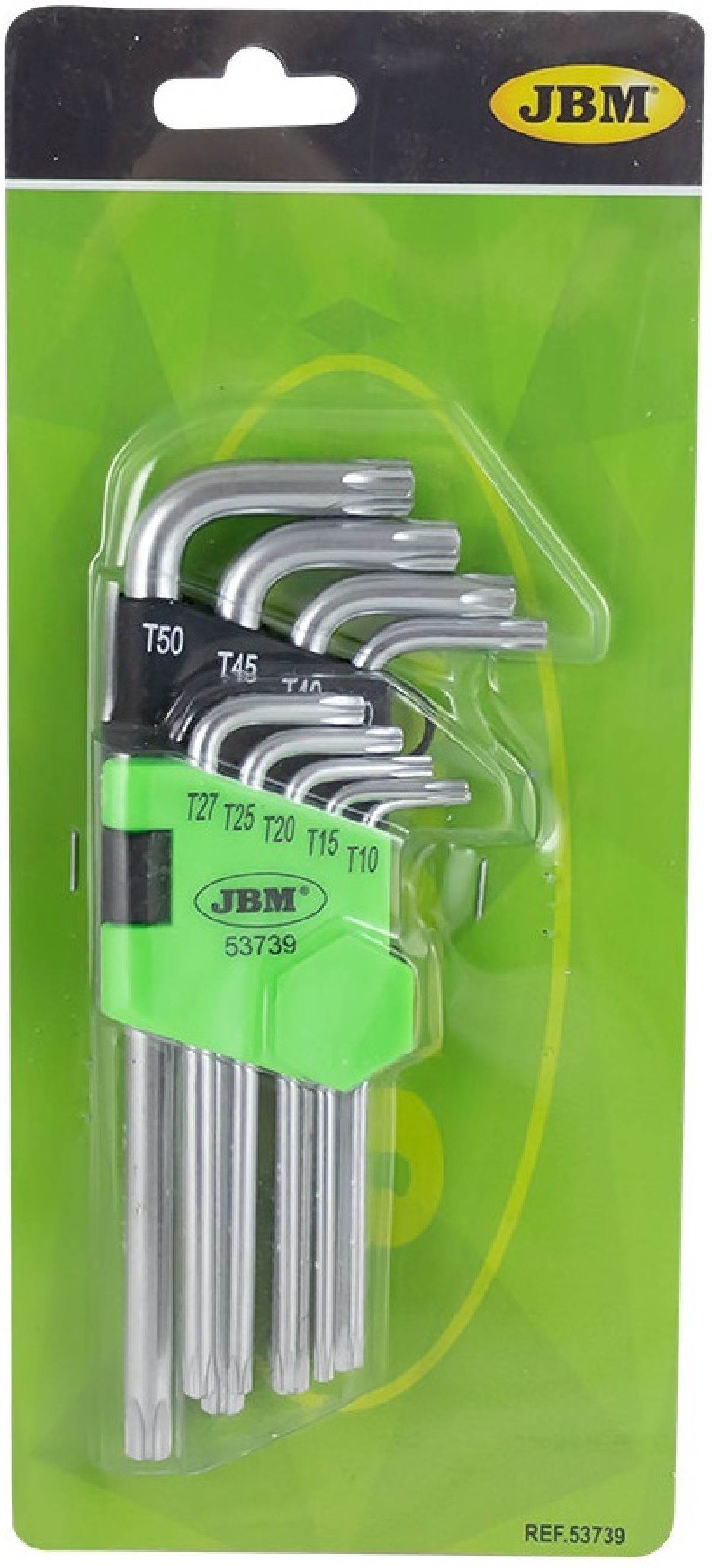 Torx-Schl�ssel-Set lang 9-teilig