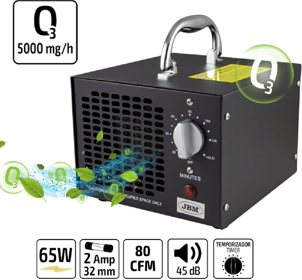 Tragbarer Ozongenerator 5000 MG/H