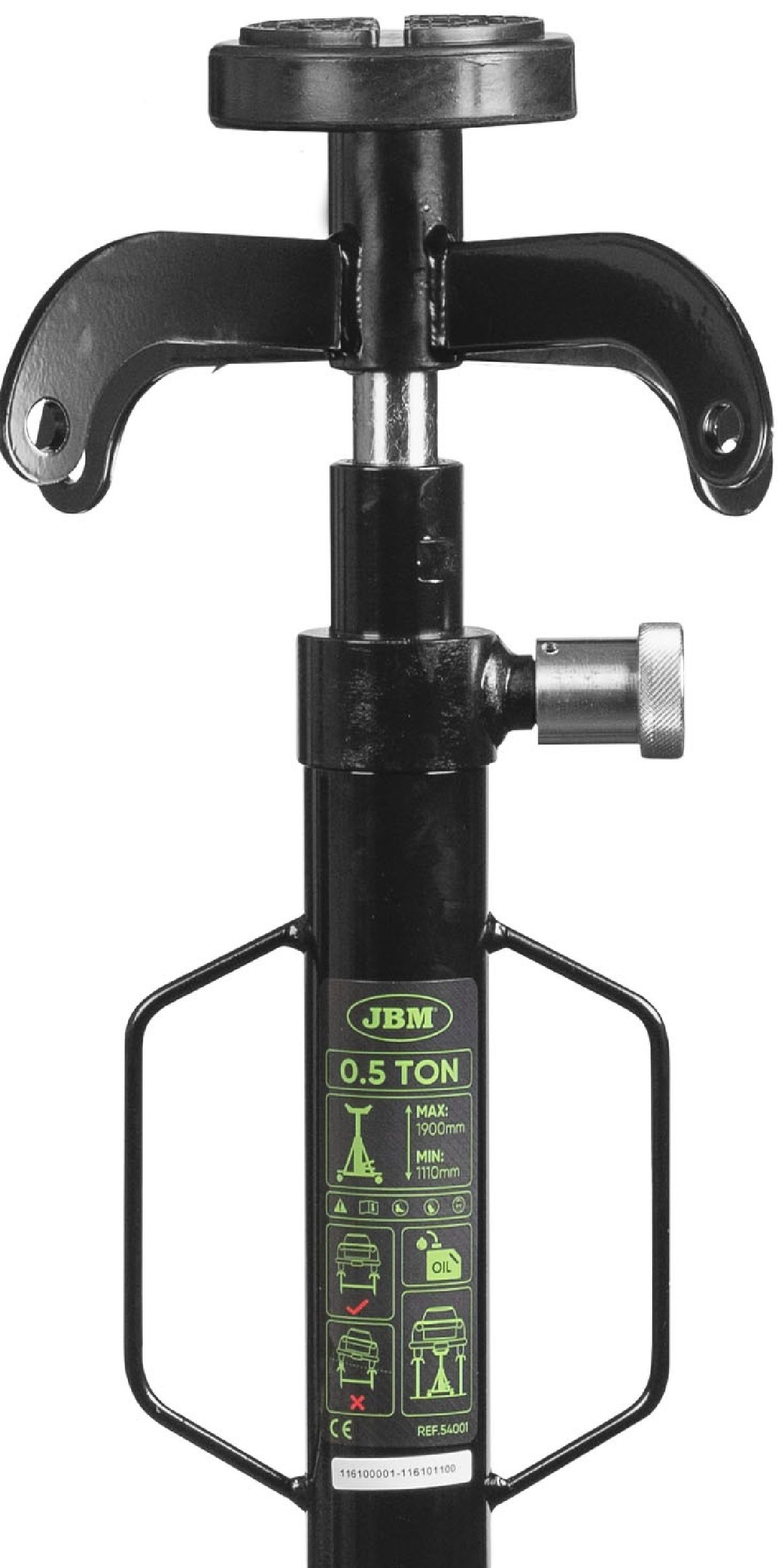 Cric telescopique hydraulique 0.5t